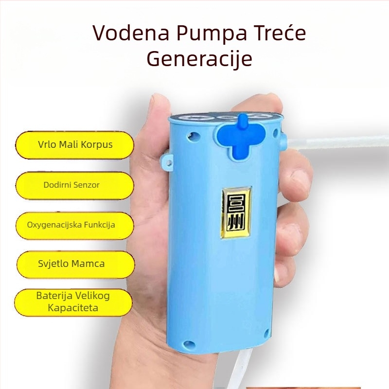 Inteligentna senzorna pumpa za vodu za otvoreni ribolov – električna pumpa, ABS, Brend: Billion war lion