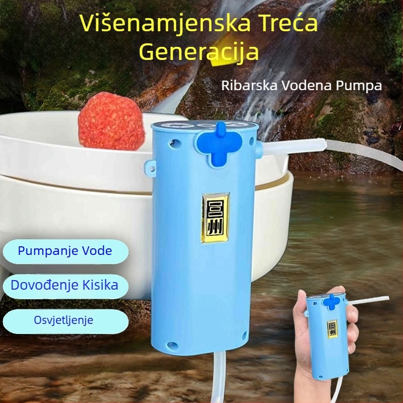 Inteligentna senzorna pumpa za vodu za otvoreni ribolov – električna pumpa, ABS, Brend: Billion war lion