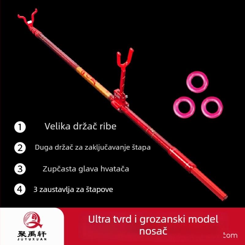 Fort Držač štapa — karbonski, sklopivi, višestruka rotacija