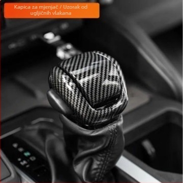 Set pokrova mjenjača, ABS unutarnja dodatna oprema za Prado LC250, montaža ljepilom