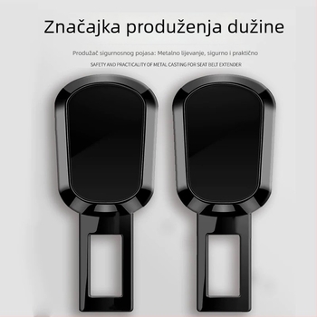 Produžni spoj sigurnosnog pojasa automobila od cinkovog legura s kopčom – CHD926, Chi Hengda