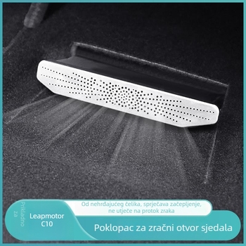 Metalni integrirani pokrov izlaza zraka na ploči Leapmotor C6C – elegantan unutarnji dodatak