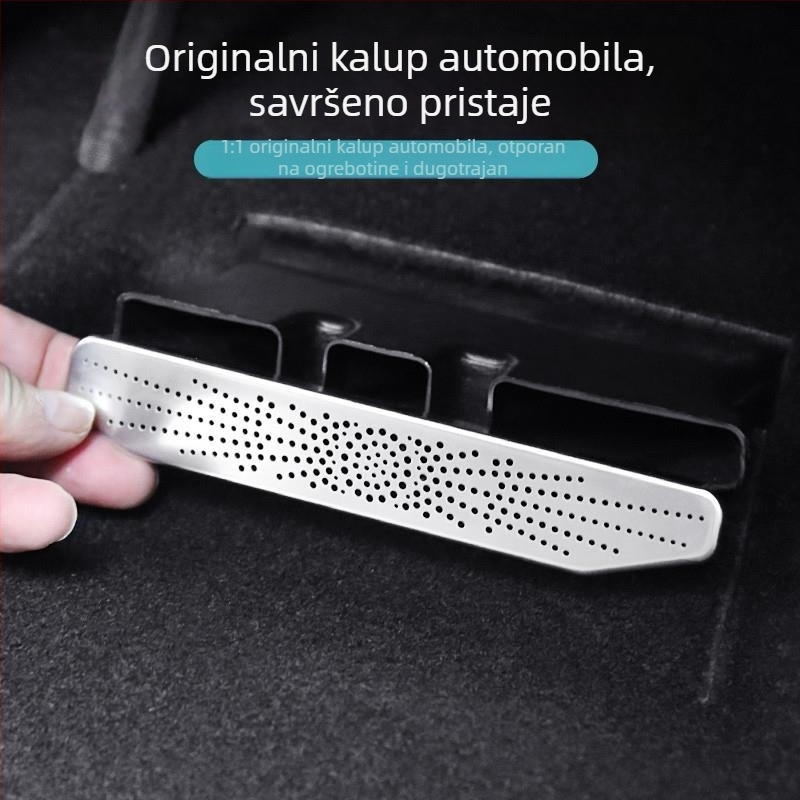 Metalni integrirani pokrov izlaza zraka na ploči Leapmotor C6C – elegantan unutarnji dodatak