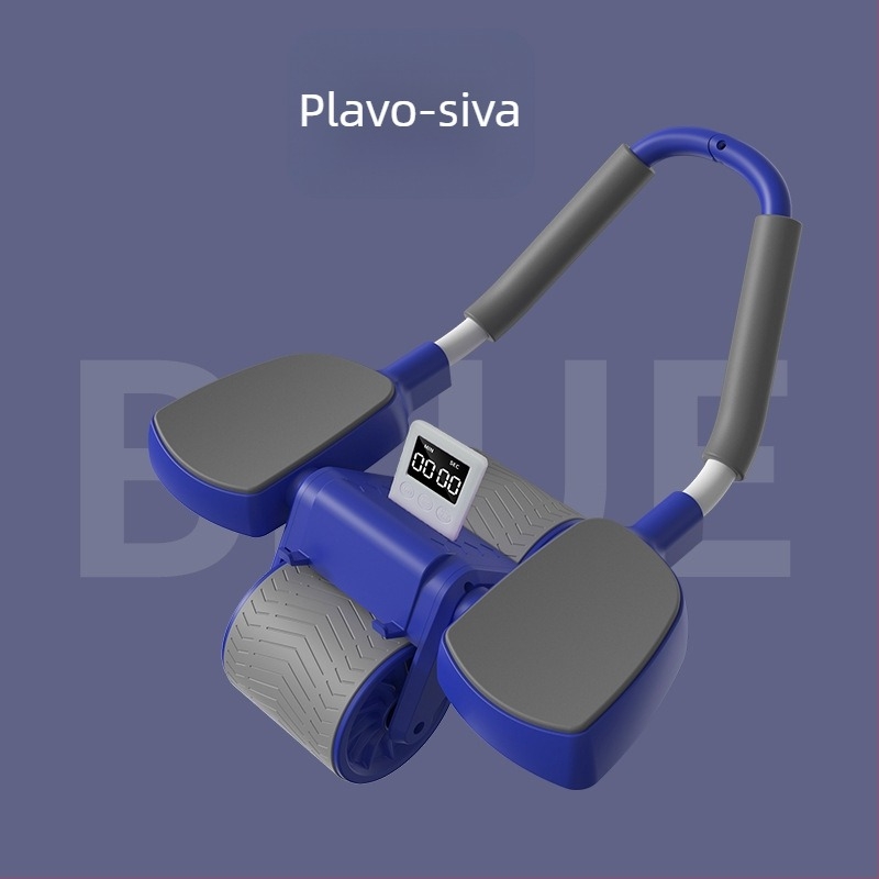 Kuglica za trbušne mišiće AY-801 s automatskim povratom i podrškom za lakat za treniranje trbuha (Model AY-801; Težina 1,75 kg; Nije sklopivo; Pogodno za ured, vani i kućnu upotrebu)