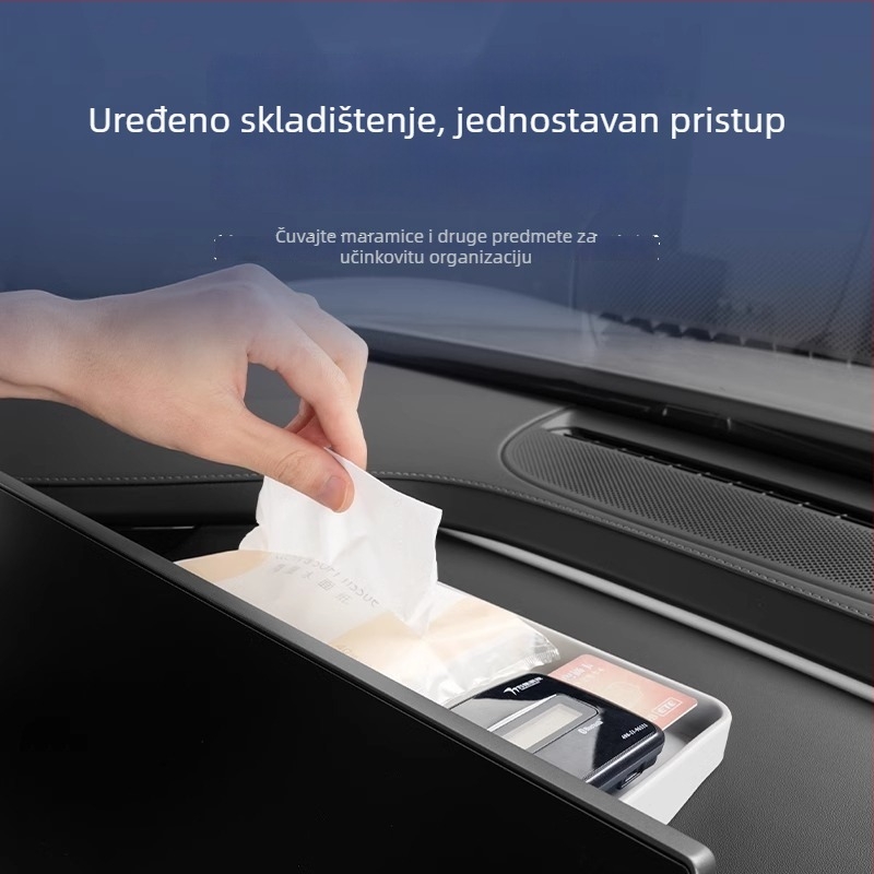 Silikonski unutarnji držač za Xiaomi SU7/YU7, središnja konzola