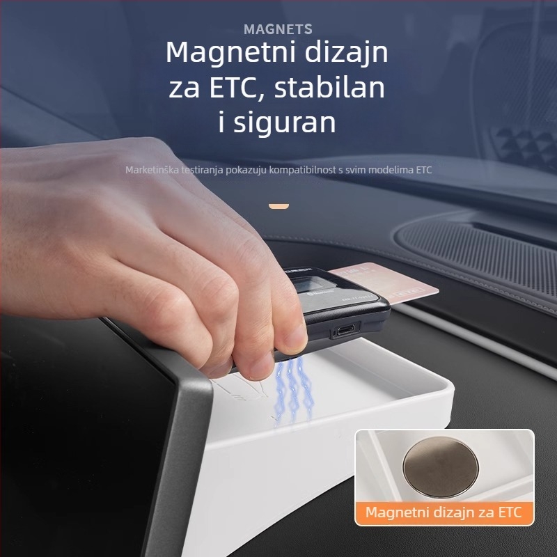 Silikonski unutarnji držač za Xiaomi SU7/YU7, središnja konzola