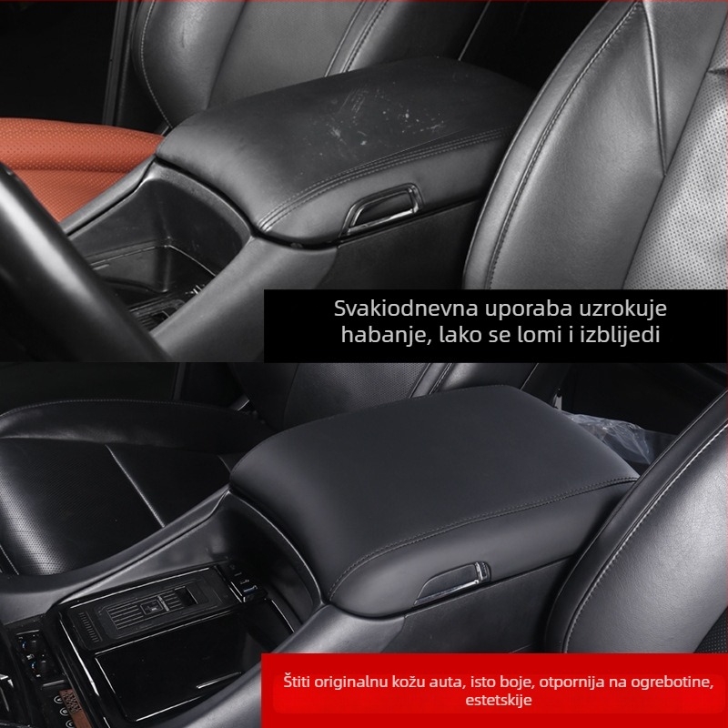 Le Yi mikrovlakna koža pokrov za središnji naslon Alphard 30. serija, model 06496
