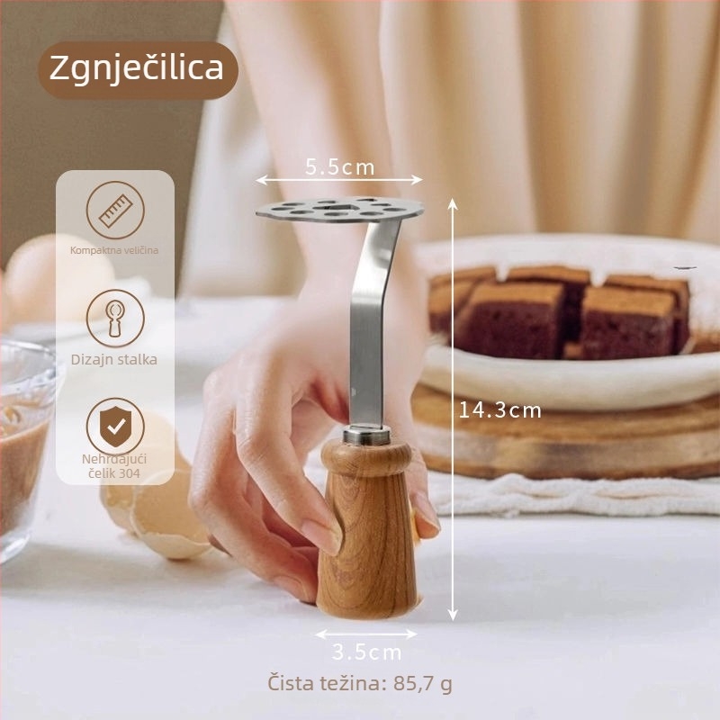 Set alata za hranjenje beba s PP držalom — moderni minimalistički dizajn, lansiran 2023., marka Unique.