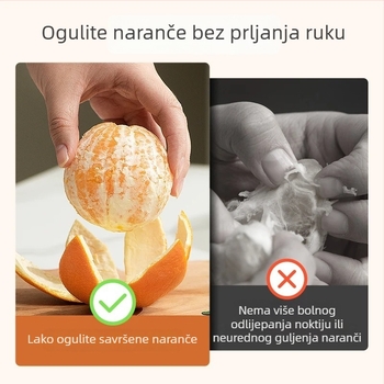 Sklopivi ogulac za voće od plastike i nehrđajućeg čelika, za dragon fruit, naranče i granat (Model 20213)