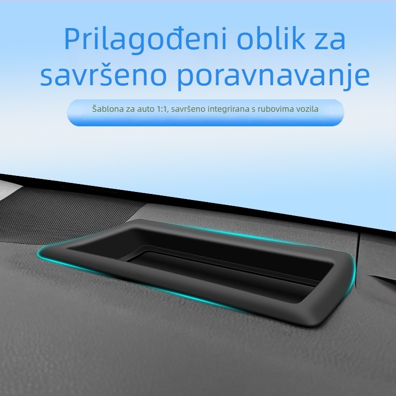 HUD zaštitna okvir za 24-style Ledo L60 – brzo postavljanje na retrovizor, mekano staklo, zaštita HUD zaslona