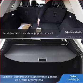 Rolna zavjesa za prtljak – platno, model Curtain, marka Cool Friends