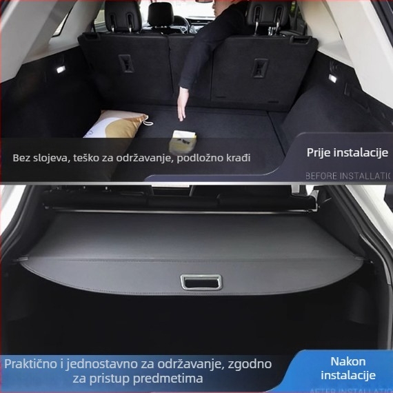 Rolna zavjesa za prtljak – platno, model Curtain, marka Cool Friends