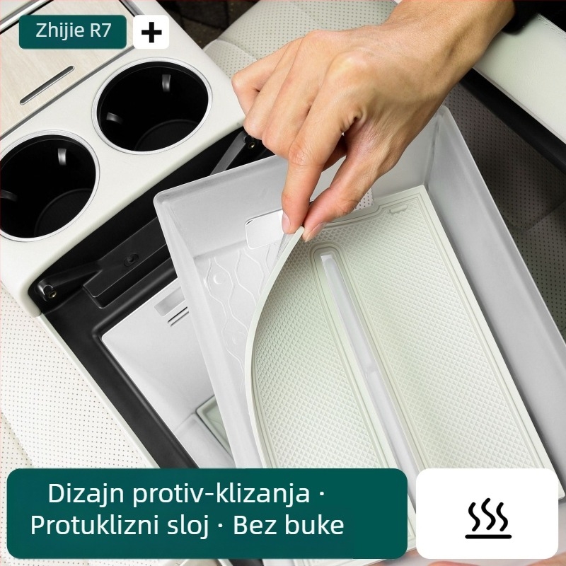 R7-066 ABS plastična protuklizna podloga za interijer automobila za skladištenje