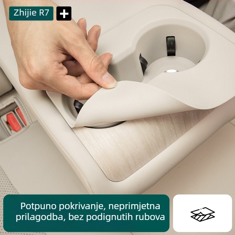 Silikonska podložica za stražnji držač čaša, model 060, prilagodljiva, bez marke