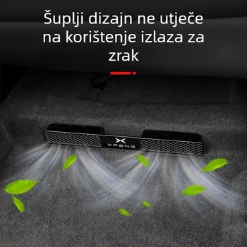 Night Shark nehrđajući čelik zaštitni pokrov ventilacijskog otvora ispod sjedala za Xiaopeng G7/G6, model 0156464