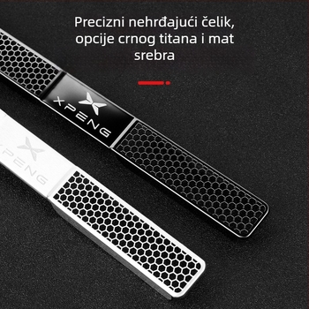Night Shark nehrđajući čelik zaštitni pokrov ventilacijskog otvora ispod sjedala za Xiaopeng G7/G6, model 0156464