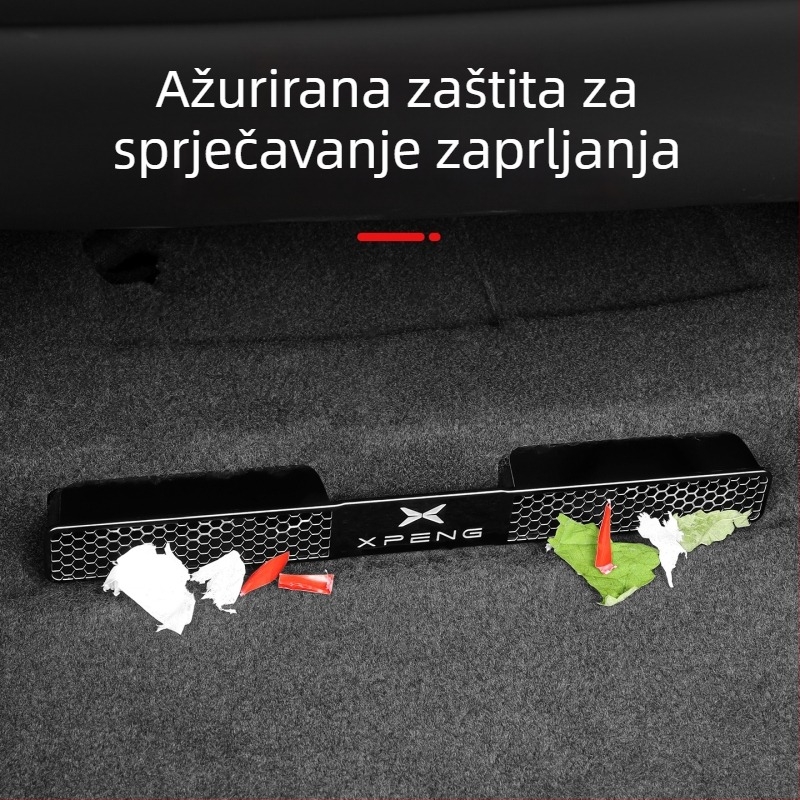 Night Shark nehrđajući čelik zaštitni pokrov ventilacijskog otvora ispod sjedala za Xiaopeng G7/G6, model 0156464
