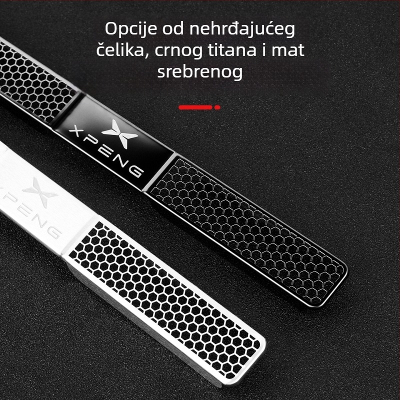 Night Shark nehrđajući čelik zaštitni pokrov ventilacijskog otvora ispod sjedala za Xiaopeng G7/G6, model 0156464