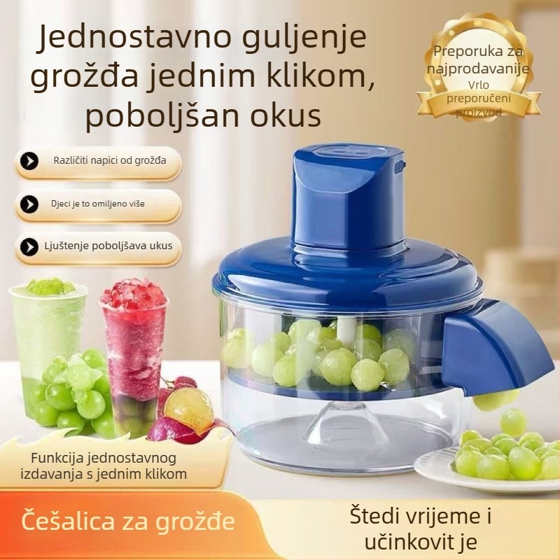 Mašina za oljuštivanje grožđa za kućnu upotrebu — pametna, potpuno automatska, električna