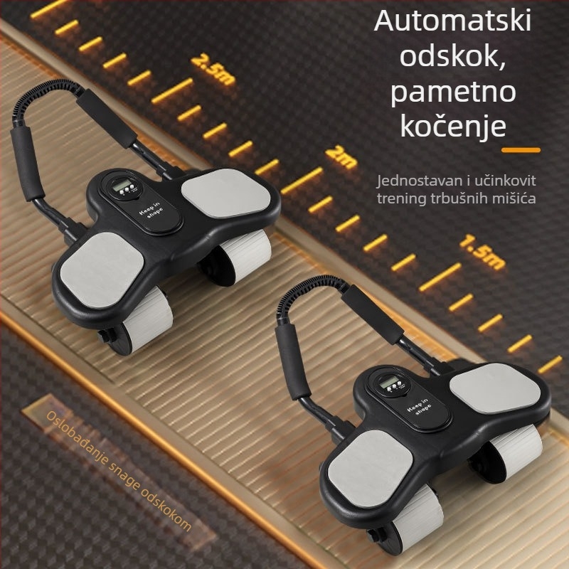 Kolut za trbuh s automatskim odskokom i potporom za lakat, model 001, porijeklo Zhejiang, za ured/vanjski/kućnu upotrebu