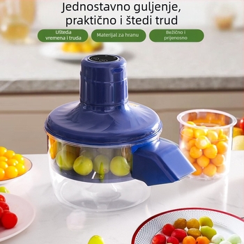 Komercijalni električni stroj za oguljivanje voća i povrća, oguljivanje grožđa, namijenjen trgovinama voćem i kafićima