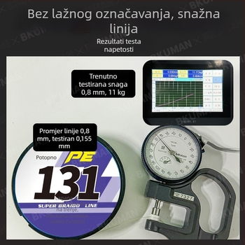 Glavna ribolovna linija BKUMAN PE 3KG-33KG