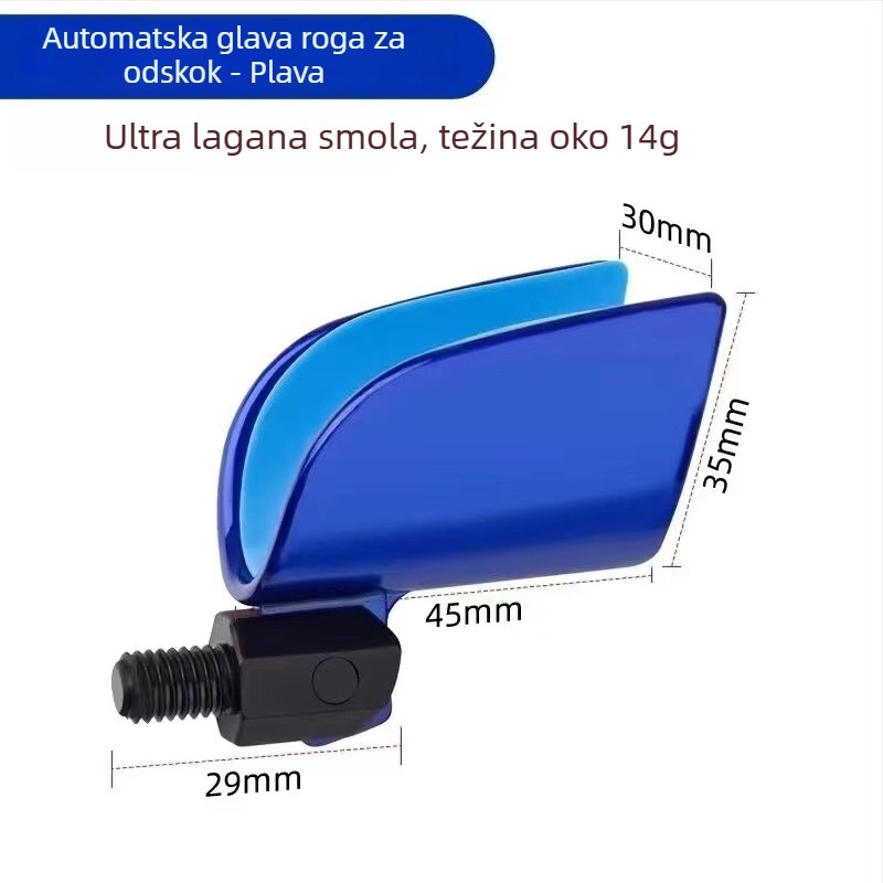 Automatska vratna glava držača za laganu štap ribolovnog stalka — Brand Yaku, Kod proizvoda Zdhtyzt-1, Materijal: smola