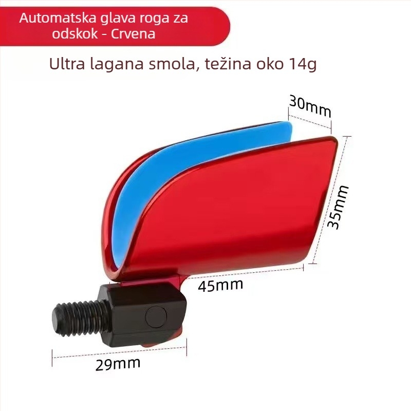 Automatska vratna glava držača za laganu štap ribolovnog stalka — Brand Yaku, Kod proizvoda Zdhtyzt-1, Materijal: smola