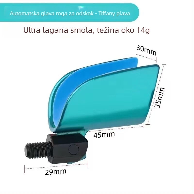 Automatska vratna glava držača za laganu štap ribolovnog stalka — Brand Yaku, Kod proizvoda Zdhtyzt-1, Materijal: smola