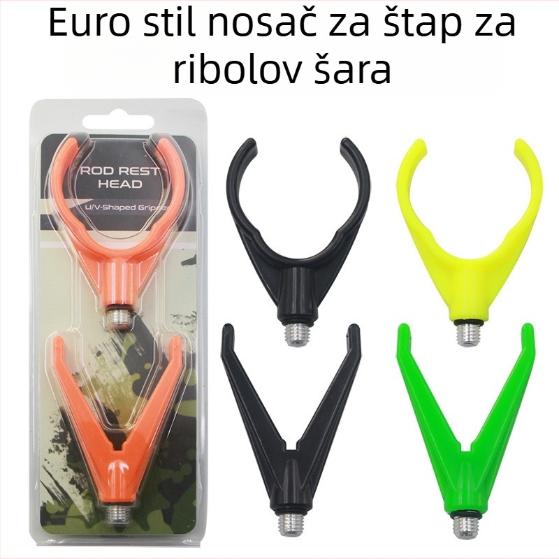 Držač glave štapa za karp ribolov, europskog stila kutnog, plastični, Chaoren Outdoor RH0005