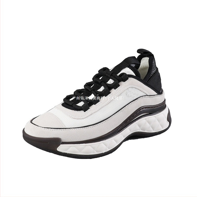 Casual tenisice od prave kože s debelim potplatom, kožni gornji dio, prirodni kožni ulošci, šivanje, prozračnost