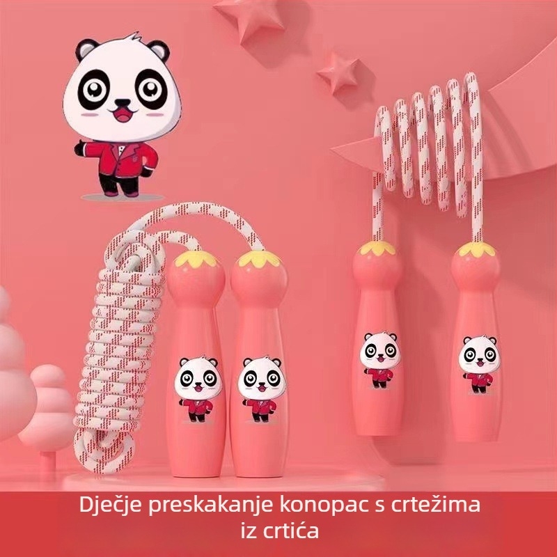 Dječje preskakanje užetom — Jittery Fun, PP užad, za početnike