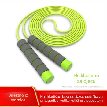 Weituo Fitness skakačka užad – PP užad, pjenaste ručke za upijanje znoja, za treninge, djeca