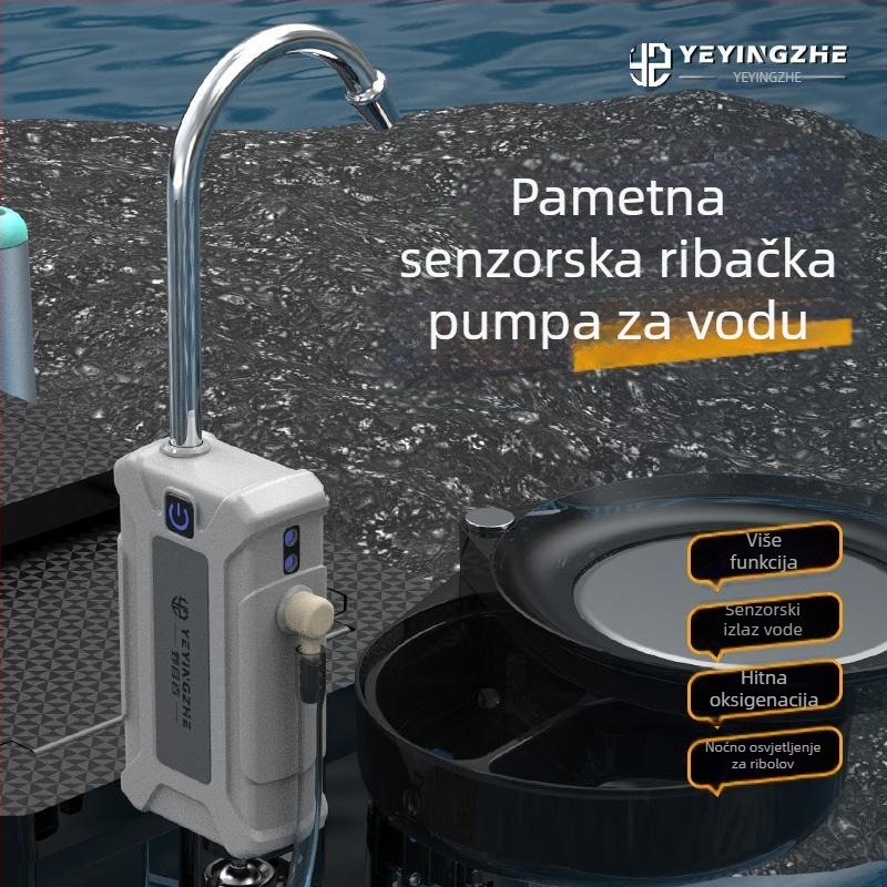 Camper pametna pumpa za vodu za ribolov s aeratorom — ABS, višenamjenska pumpa