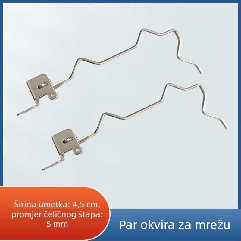 Soaring držač mreže za ribolov od nehrđajućeg čelika — univerzalni držač mreže i držač štapa