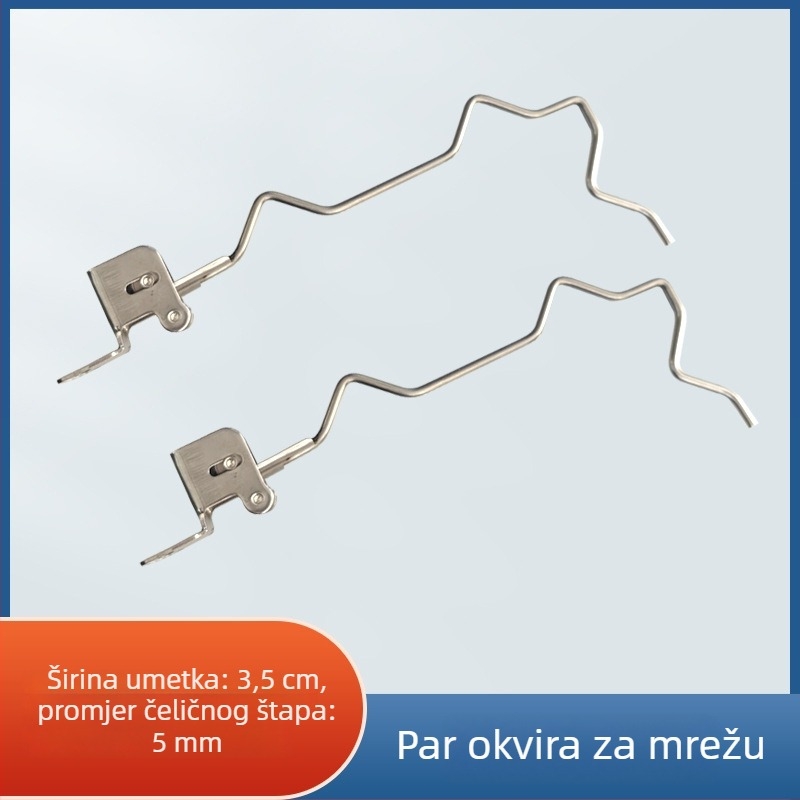 Soaring držač mreže za ribolov od nehrđajućeg čelika — univerzalni držač mreže i držač štapa