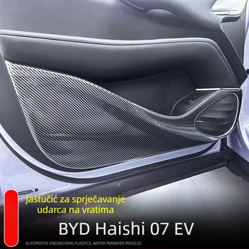 BYD Hiace 07EV Ploča za zaštitu vrata od udaraca, ABS – Little Le Wang zaštitna podloga za panel vrata za unutarnje prilagodbe