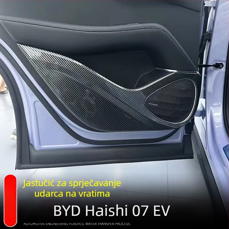BYD Hiace 07EV Ploča za zaštitu vrata od udaraca, ABS – Little Le Wang zaštitna podloga za panel vrata za unutarnje prilagodbe