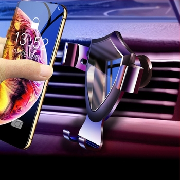 Držač za telefon u automobilu s vakuum pričvršćivačem – univerzalni, za otvore ventilacije, plastični