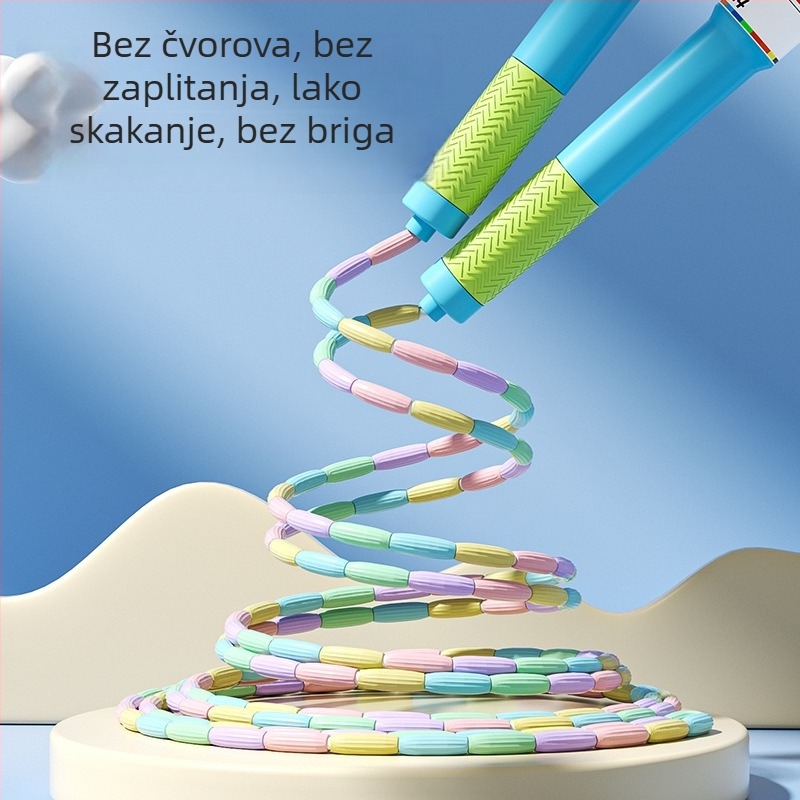 Dječje švihadlo - PVC brzo švihadlo za početnike, uzrast 5–8 godina