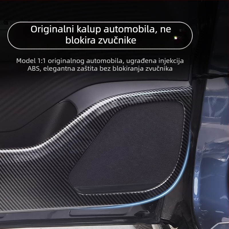 Podložak za zaštitu vrata protiv udarca za Dongfeng Nissan N7 – ABS, montaža ljepilom, mogućnost tiska logotipa