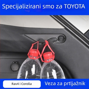 Kuka za prtljažnik RAV4 – ABS unutarnji dodatak, kompatibilan s 2020-2025 Toyota Rav4, Street Banyan