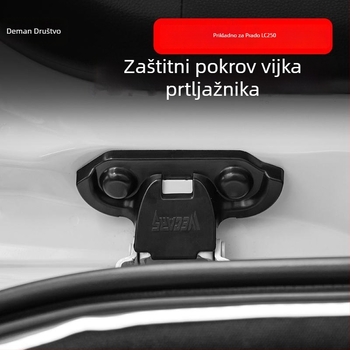 Zaštitni poklop vijaka stražnjih vrata Toyota Prado LC250 – ABS, marka Fit Club, dodatak za zaštitu prašine stražnjih vrata