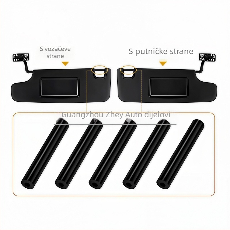 Klip za sunčani vizir Jeep Wrangler JK (2007–2017) – Snap-On ABS unutarnji dio