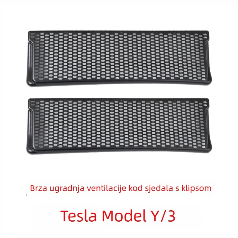 Kryt donjeg izlaza zraka za Tesla Model Y, ABS materijal, klipno pričvršćivanje, prilagodljivo