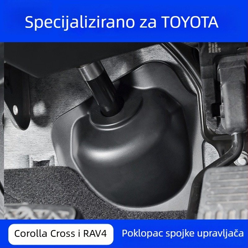 Poklopac osovine upravljača za RAV4 (2020-2025) – plastika, unutarnja dorada