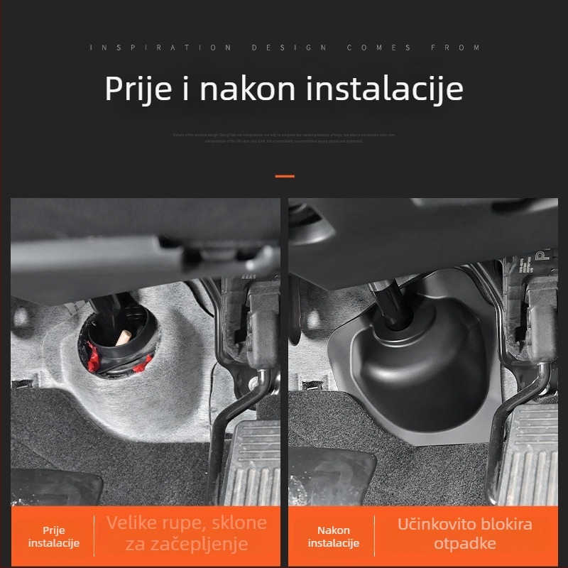 Poklopac osovine upravljača za RAV4 (2020-2025) – plastika, unutarnja dorada