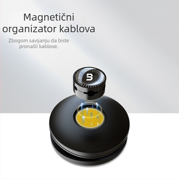 Organizator kablova BEN.JACK BAL200906, PP plastika, stolni organizator kablova za kabel za telefon i slušalice