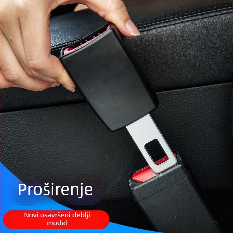 Automobilska sigurnosna kopča remena s produženjem, ABS, dugi model, težina 80,1 g