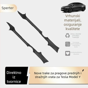 Tesla Model Y prednje i stražnje pragove vrata — TPE unutarnji dodatak, XF-01, obnovljena verzija